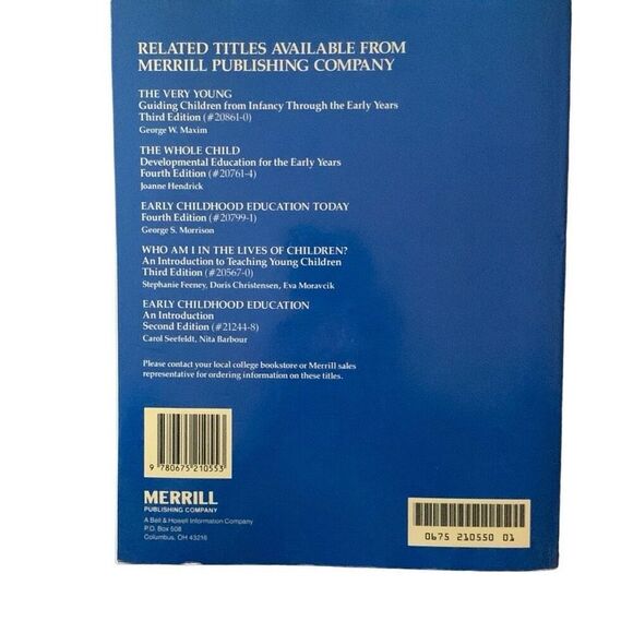 BOOK The Sourcebook Activities for Infants and Young Children George Maxim - Picture 6 of 9